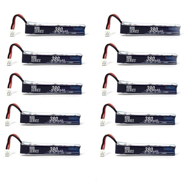GNB 10 PACK of RDQ Series Cabled 380mAh 1S
